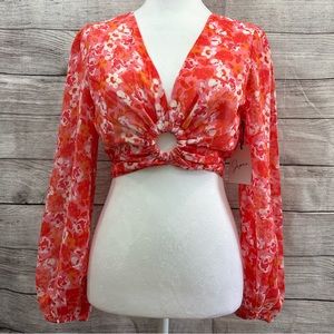 Japna Cropped Blouse NWT